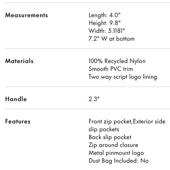 BRAND NEW, Tennis themed Kate Spade small backpack - Picture 9 of 9